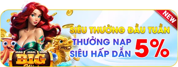 Thưởng nạp hấp dẫn 5% tại nhà cái Kuwn13 com
